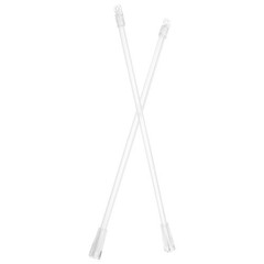 2Pcs Curtain Pull Rod Wand Blinds Stick Replacement for Easy Curtain Operation