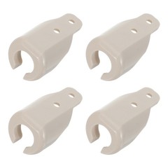 4Pcs Windproof Plastic Roller Blind Hold Down Clips for Outdoor Use