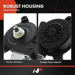 Front Left Driver Side Power Window Motor (6-Pin Plug) Compatible with Toyota