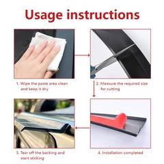 Universals Window Guard & Door Edge Seal Strip Trim for Home Sliding Windows