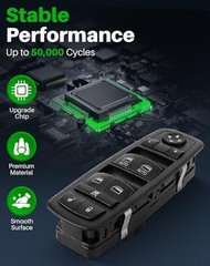 Power Window Switch for Jeep Cherokee 15-22 Jeep Cherokee-NO Folding Mirrors