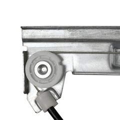 Rear Left Driver Side Power Window Regulator with Motor for DOD-ge Dakota