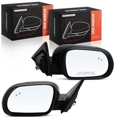 Pair (2) Driver and Passenger Side Power Door Mirror – Compatible with Kia