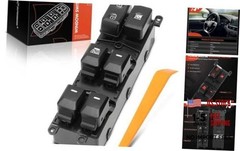 Front Left Master Power Window Switch Compatible with Kia Forte/Forte5 2014