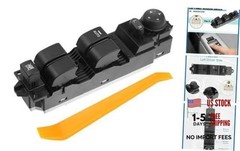 Front Left Driver Side Power Window Switch No.BBM266350B with Tool Window