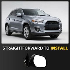 Passenger Side Mirror Compatible with 2011-2013 Mitsubishi Outlander, R-5Pin