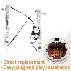 Front Left Driver Side Power Window Regulator with Motor Front Driver Side