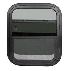 14″ x 16″ RV Window for Cargo Trailer, Tinted Vertical Sliding Replacement