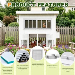 2 Pack Shed Windows, 10″X29″ Sliding Windows with Tempered Glass & Fiberglass Sc