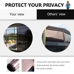 Pet Film Solar Insulation Decorative Window Clings Privacy Films