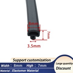 uPVC Window & Door Bubble Gasket Seal Flipper Double Glazing Rubber Draught Seal