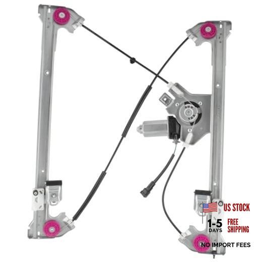 741-968 Rear Driver Side Power Window Regulator with Motor Fit for Ford F-150