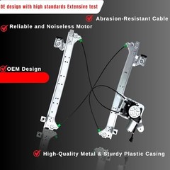 741-578 Driver Side Power Window Regulator with Motor (2 Pins) Fit Rear Left