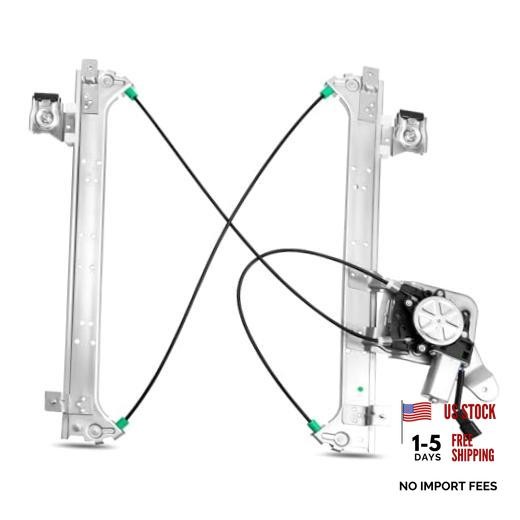 Rear Left Driver Side Power Window Regulator with Motor Rear Driver Side