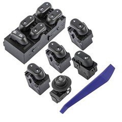Driver & Passenger Side Power Window Switches & Mirror Door Lock Control