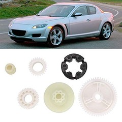 Power Window Motor Gears, 6Pcs Door Window Motor Gears for Cars, Window Glass