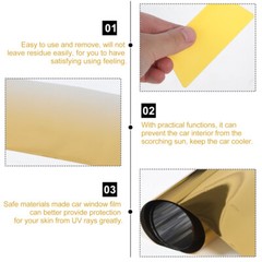 Car Windshield Sun Shade Roll Auto Window Tint Vehicle Glass Film