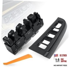 Power Window Switch Driver Side – Compatible with 15883323 Switch With Panel