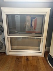 Crystal Series 200 Double Hung Vinyl Window White 27-3/4” x 31-3/4” New