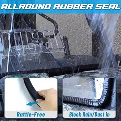StarknightMT UFORCE 1000 Windshield, Vented Front Windshield for CFMOTO UFORCE