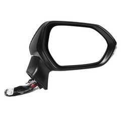 Power Heated Side Mirror With Turn Signal For E210 2020 Gloss Black