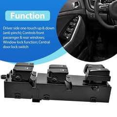 20-Pin Power Window Control Switch Front Left Driver Kia Optima 2011-2015