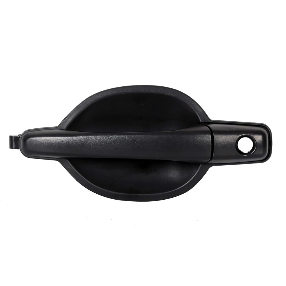 ECOTRIC Outside Door Handle Black Textured Compatible with 2004-2011 Mitsubishi