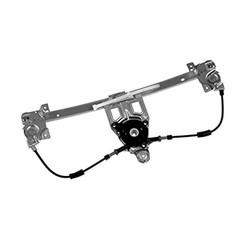 Rear Power Window Regulator Set Compatible with 1992-1993 Mercedes WRA50411