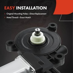 Front Left Driver Side Power Window Motor (6-Pin Plug) Compatible with Toyota