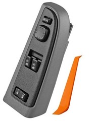 15883318 Master Power Window Switch w/Bezel Front Driver Gray Replace 15883318