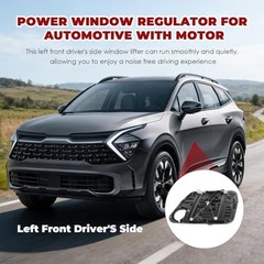 Power Window Regulator with Panel Without Motor Front Left Driver Side