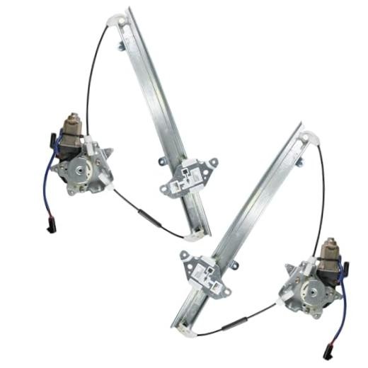 Front Power Power Window Regulator & Motor Assembly Set Compatible WRA50505