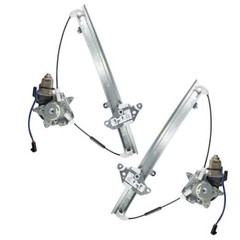 Front Power Power Window Regulator & Motor Assembly Set Compatible WRA50505