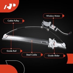 Front Passenger Side Power Window Regulator with Motor (2 Front Passenger (RH)
