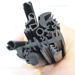 EPDM Window & Door Gasket Seal Flipper Double Glazing Rubber Draught Seal 1M