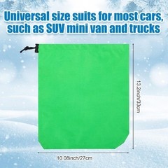 2 Pcs Side View Mirror Cover Auto Rearview Protecion Cover Snow Ice Mirror Exte
