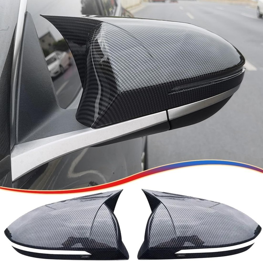 2PCS New Sports Rear Mirror Cover Caps for Hyundai Tucson 2022 2023 2024 202….