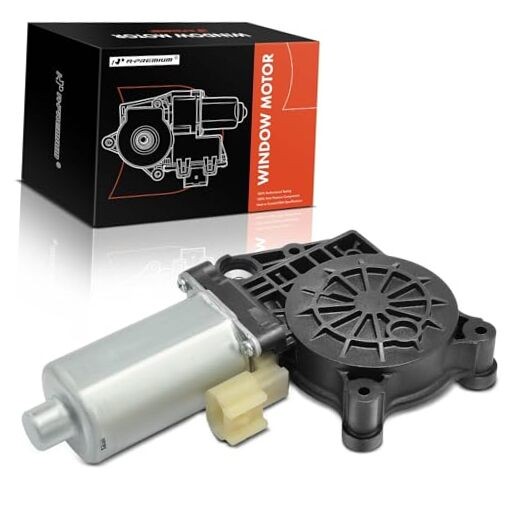 Front Left Power Window Lift Motor (2-Pin Connector) Compatible with Dodge