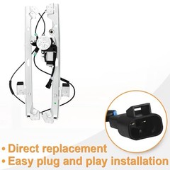 Front Driver Passenger Side Power Window Regulator w/Motor for 1999 2000 2001
