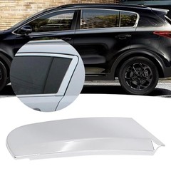 Rear Left Door(Driver Side), Chrome Surface Rear Door C Molding, Replacement