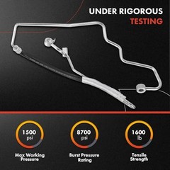 Power Steering Hose Pressure Hose Line Assembly Compatible with Mitsubishi