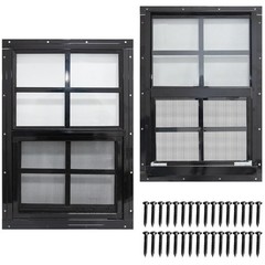 Fiberglass Screen Shed Windows – 2 Pack