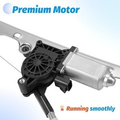 741-442 (2 Pins) Front Left Driver Side Window Regulator with Motor Compatible