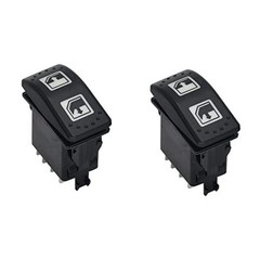 2 X Power Window Switch Left Driver Side 710004979 705800048 for Can-Am