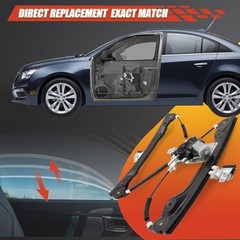 Front Passenger Side Power Window Regulator Compatible with Cruze 2011 748-975