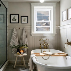 Vinyl Double Hung Window 36″ X 48″, Double-Pane Tempered Glass, Built-In Drainag