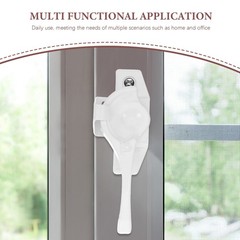 4 Sets Security Privacy Door Locks Enhanced Window Sliding Latch Replacements
