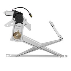 New 1pc Front Driver (Left) Side Power Window Regulator With Motor Assembly