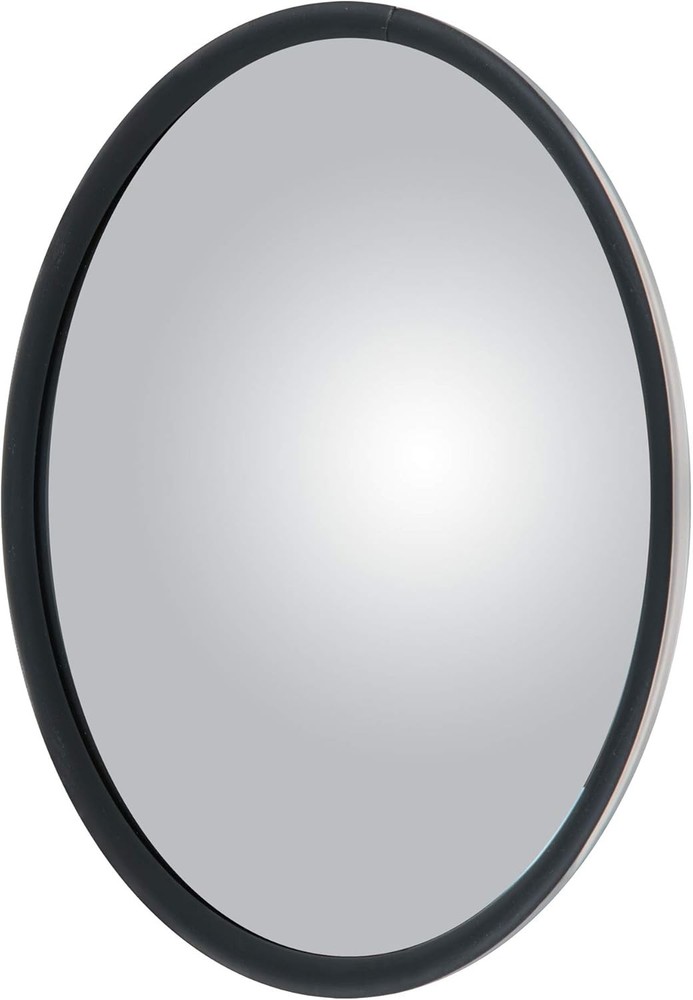 7-1/2-Inch Stainless Steel Offset-Mount Convex Mirror Head with J-Bracket, Unive