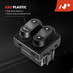 Front Driver Power Window Switch Compatible with Ford F-150 F150 1999-2002 F